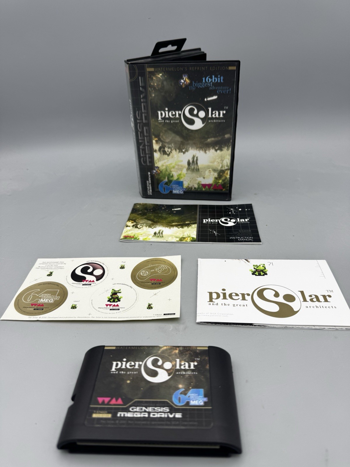 Pier Solar and the Great Architects (Sega Genesis  Mega Drive) Reprint Edition