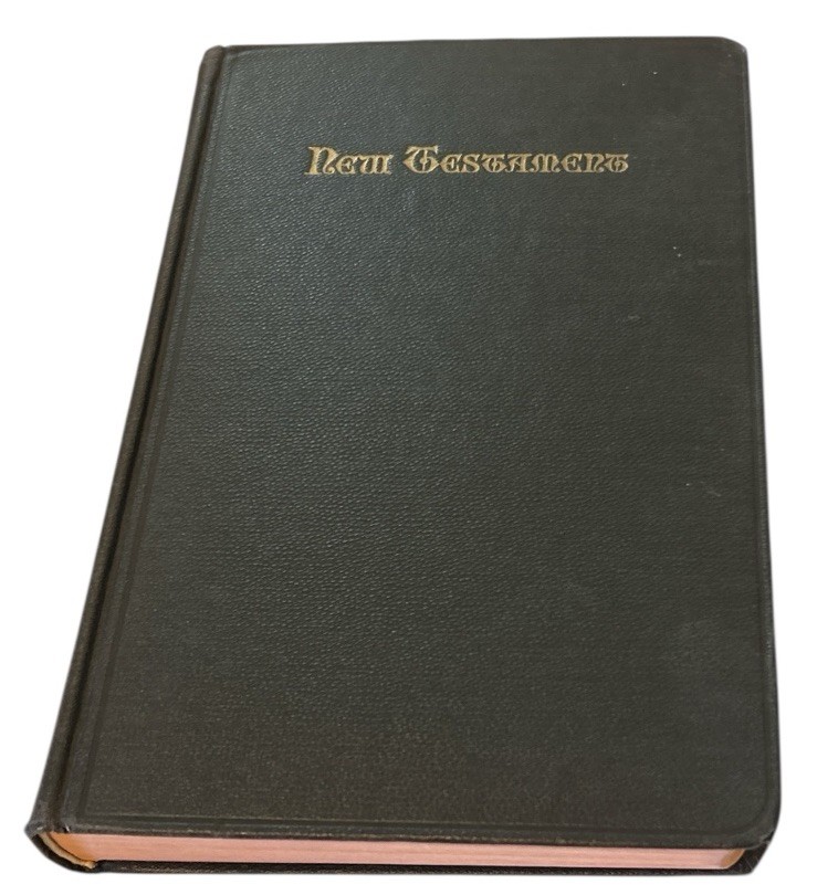 Holy Bible New Testament GIANT PRINT AMERICAN BIBLE SOCIETY 1818 KJV Read