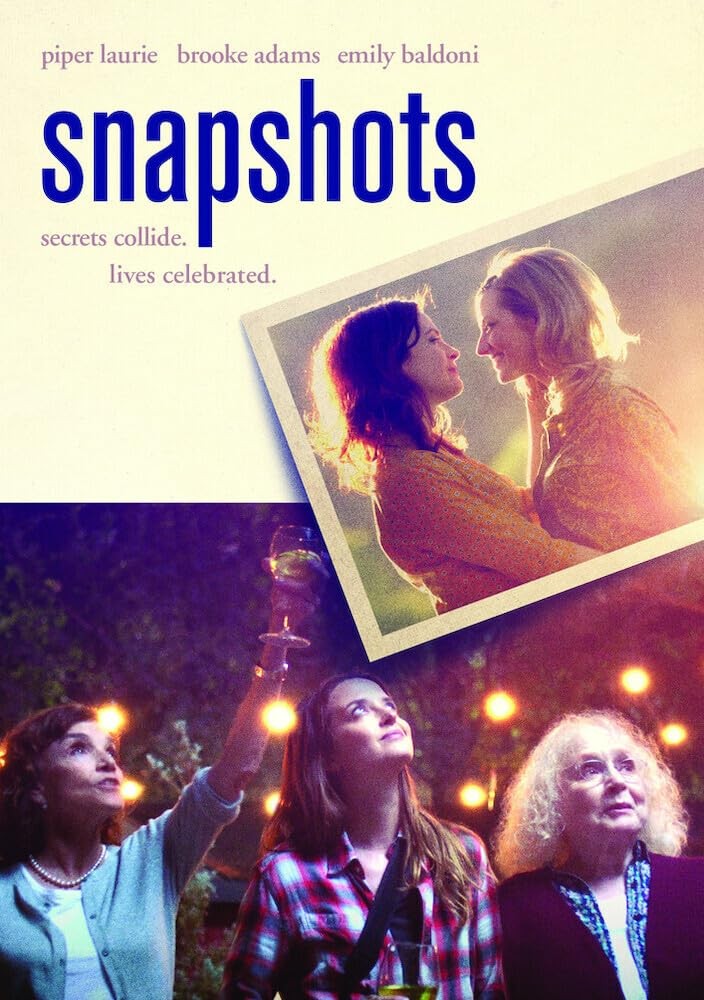 Snapshots (DVD) Piper Laurie Brooke Adams Emily Baldoni Brett Dier Max Adler