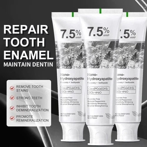 CEELIKE 7.5% Nano Hydroxyapatite Toothpaste - 3 x 4.23 oz CEELIKE 7.5% Nano Hydroxyapatite Toothpaste - 3 x 4.23 oz