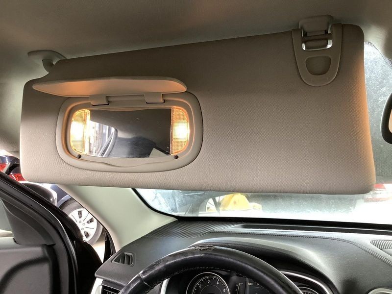 2014-2018 Jeep Cherokee Left Driver Sun Visor Gray