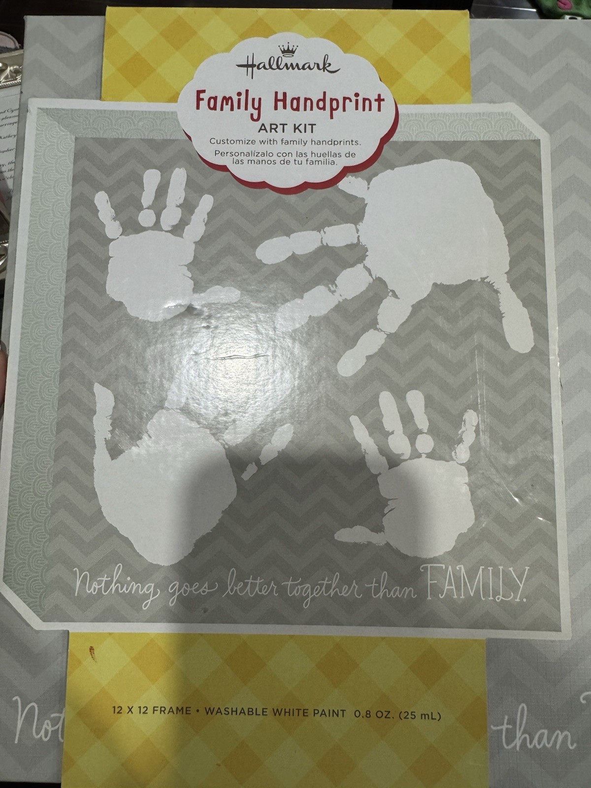 Brand New Hallmark Family Handprint Kit Keepsake Baby\'s Arrival . Brand New Hallmark Family Handprint Kit Keepsake Baby\'s Arrival .