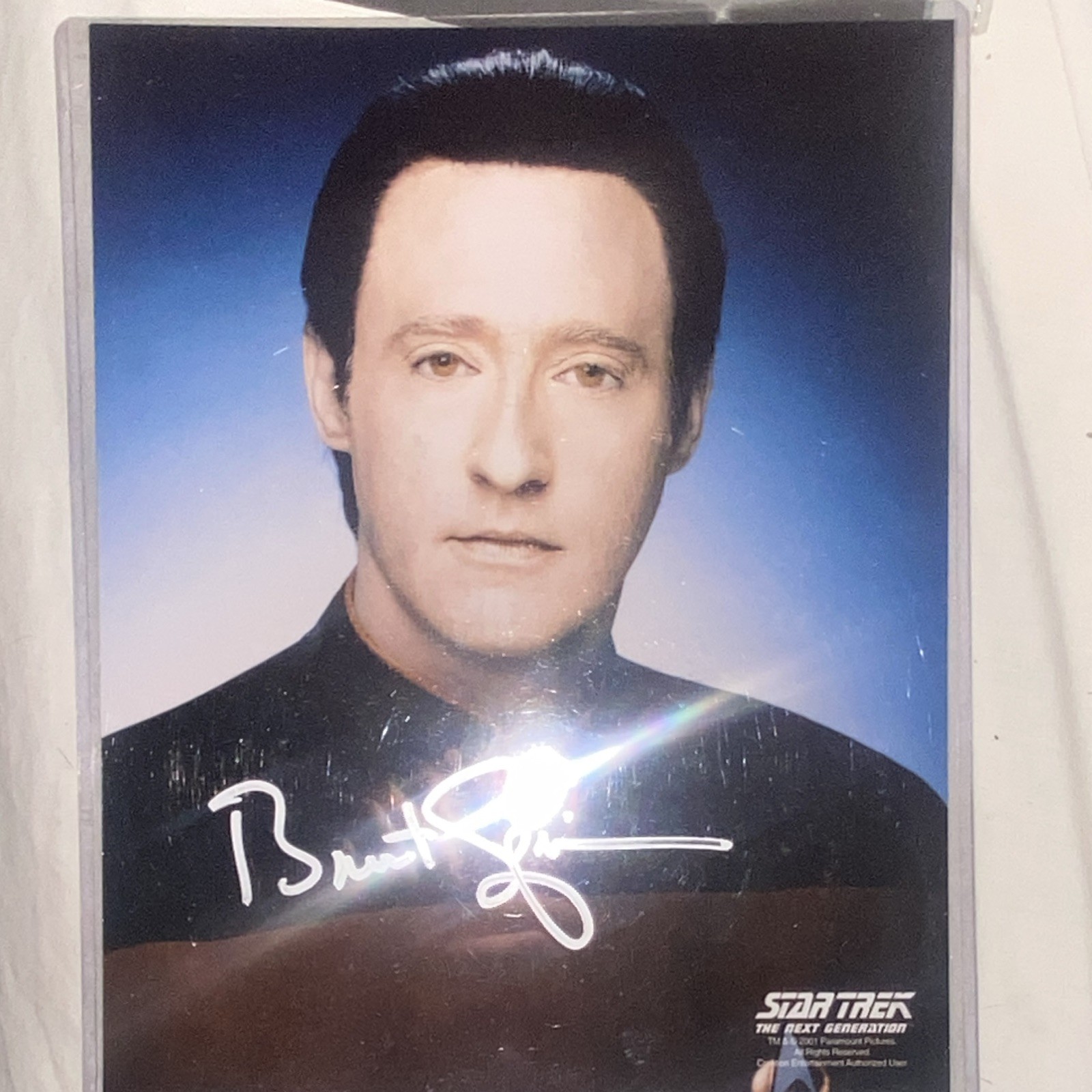 Star Trek The Next Generation Signed Autographed Photo Print