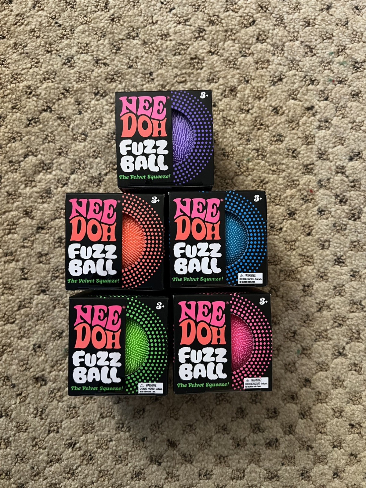 Schylling NEEDOH Fuzzball Lot 1-12 Authentic Factory Sealed Velvet Squeeze NIB Schylling NEEDOH Fuzzball Lot 1-12 Authentic Factory Sealed Velvet Squeeze NIB
