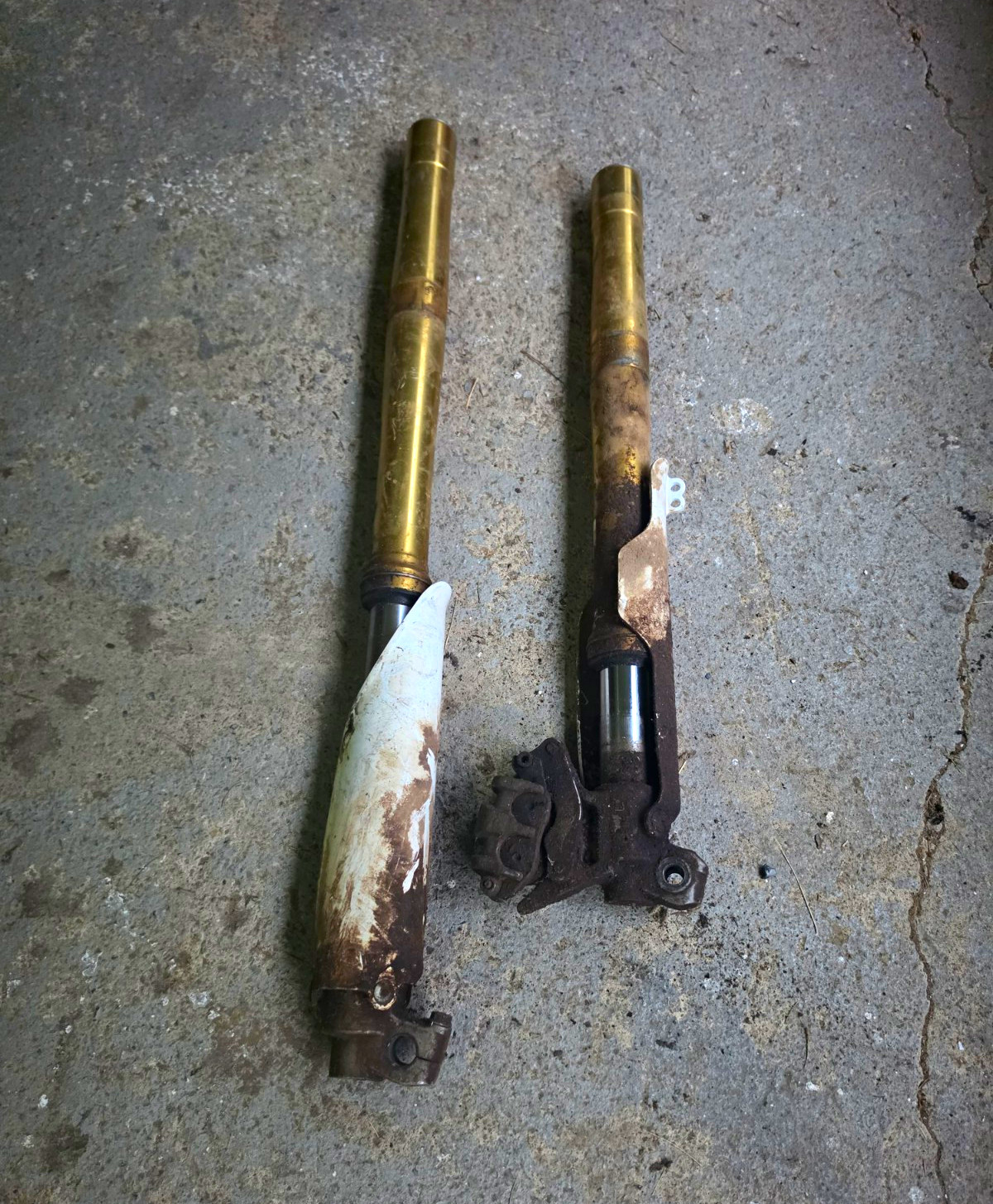 2013 Crf250l Front Forks 2013 Crf250l Front Forks
