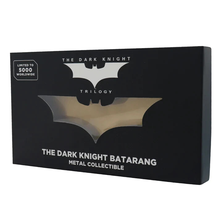 DC Comics Batman Limited Edition The Dark Knight Replica Batarang RARE LE
