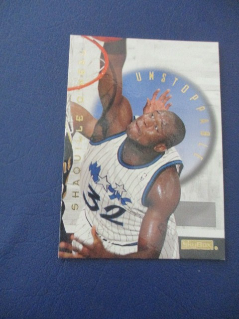 1995-96 Skybox E-XL Unstoppable Insert Shaquille O'Neal Shaq Diesel #12/20 1995-96 Skybox E-XL Unstoppable Insert Shaquille O'Neal Shaq Diesel #12/20
