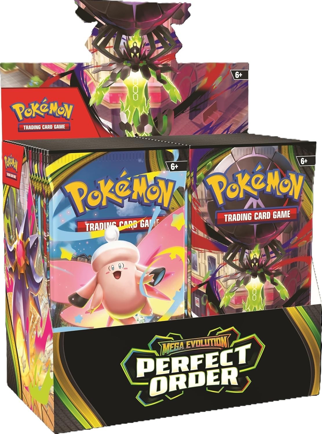 Pokemon TCG Mega Evolution Perfect Order Booster Box 36 Packs Factory Sealed