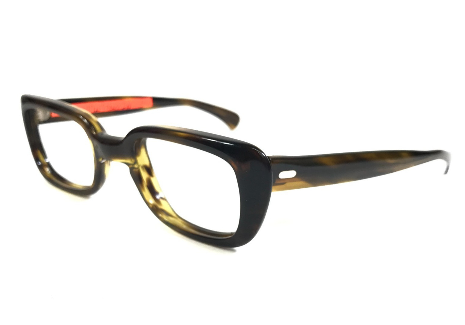 Vintage Bausch & Lomb Eyeglasses Frames RENOWN French Ivy Brown Horn 45-21-140 Vintage Bausch & Lomb Eyeglasses Frames RENOWN French Ivy Brown Horn 45-21-140