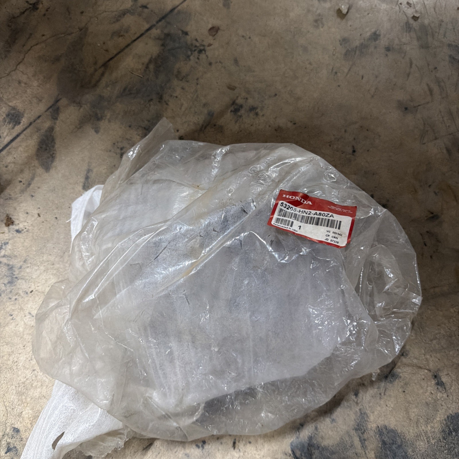Nos 2011 HONDA Rubicon 500 Speedometer Housing OEM: 53205-HN2-A80ZA camo Nos 2011 HONDA Rubicon 500 Speedometer Housing OEM: 53205-HN2-A80ZA camo