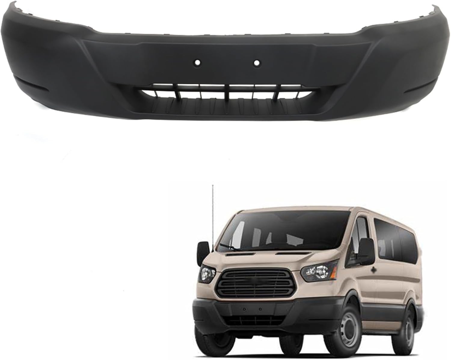 Bumper Cover Front Lower Replacement for 2015-2019 Transit-150 CK4Z17757AA FO100 Bumper Cover Front Lower Replacement for 2015-2019 Transit-150 CK4Z17757AA FO100