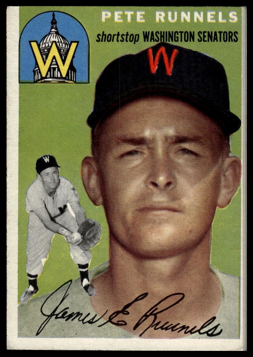 1954 Topps Set-Break # 6 Pete Runnels GOOD 1954 Topps Set-Break # 6 Pete Runnels GOOD