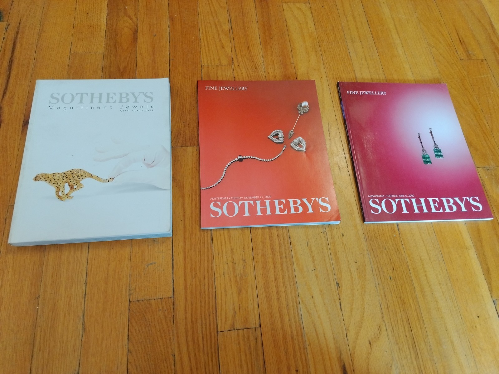 Sothebys Jewels Catalog Lot Of 3. 2000 Sothebys Jewels Catalog Lot Of 3. 2000