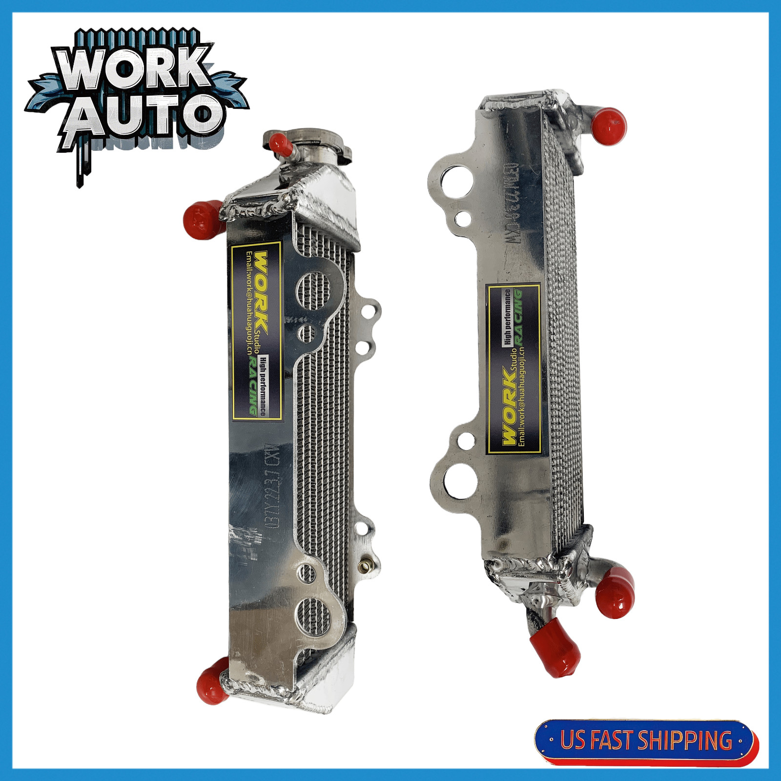 Right&Left Aluminum Radiator Fits 1998-2007 KTM 125/200/250/300 SX/EXC/XC/MXC Right&Left Aluminum Radiator Fits 1998-2007 KTM 125/200/250/300 SX/EXC/XC/MXC