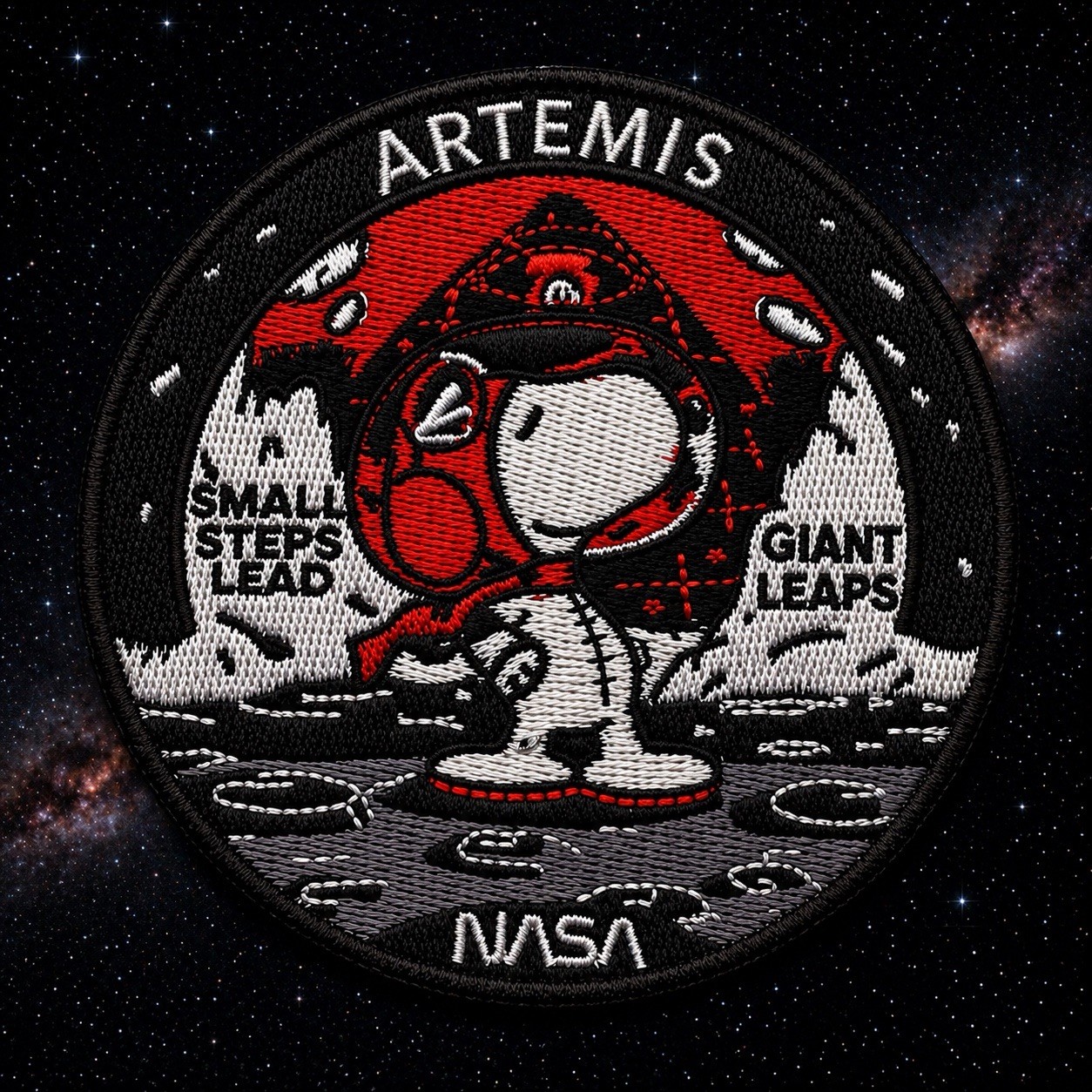 NASA ARTEMIS MOON CAMPAIGN SPACE PATCH - 3.5” NASA ARTEMIS MOON CAMPAIGN SPACE PATCH - 3.5”