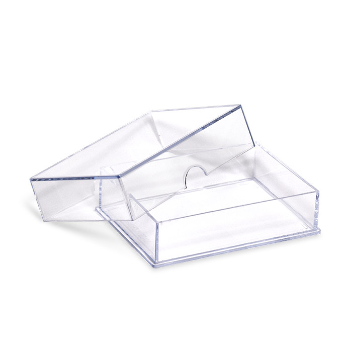 10 Pack of 50 Count 2 Piece Slider Box Card Deck Booklet Holder Clear Plastic 10 Pack of 50 Count 2 Piece Slider Box Card Deck Booklet Holder Clear Plastic