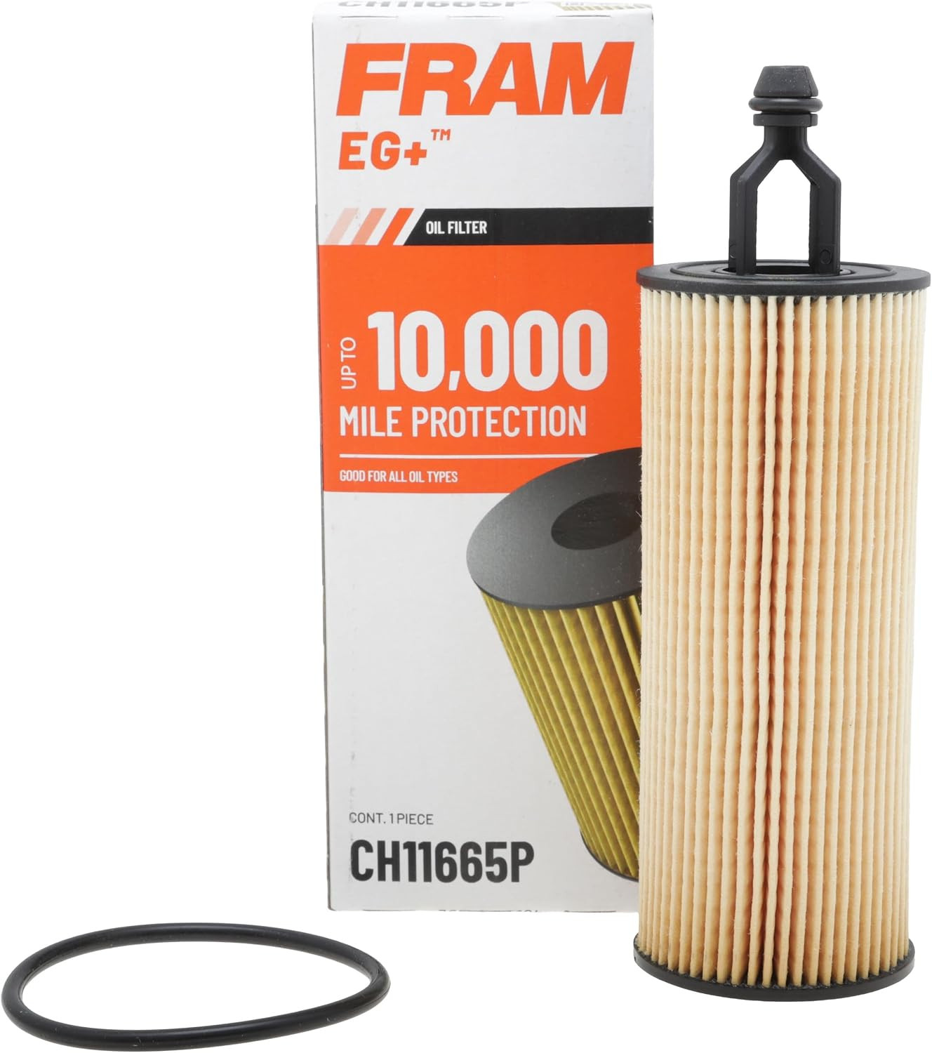 EG+ CH11665P 10K Mile Change Automotive Replacement Interval Cartridge Engine Oi