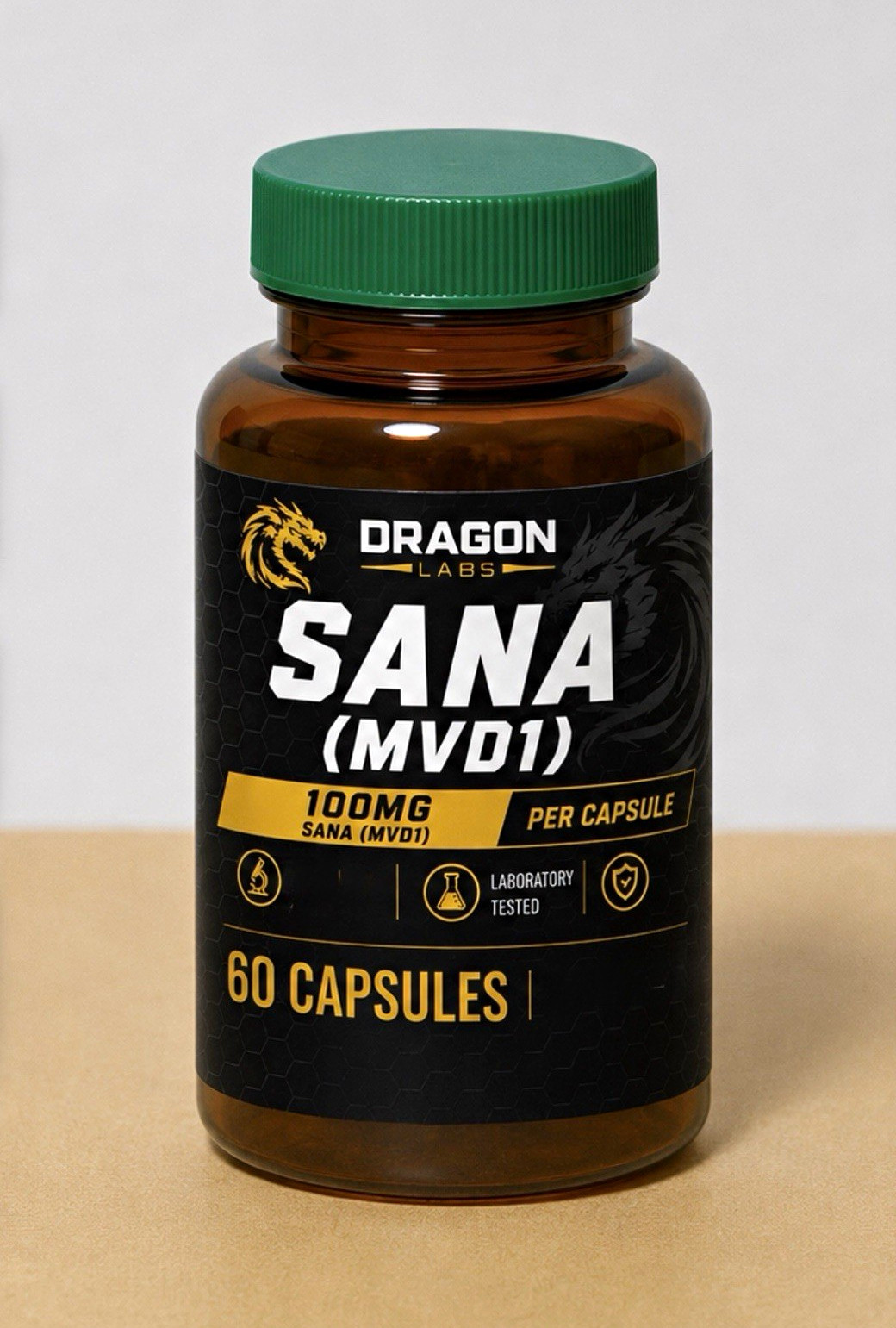 Dragon Labs SANA (MVD1) 100mg 60 Capsules Laboratory Tested Unflavored Dragon Labs SANA (MVD1) 100mg 60 Capsules Laboratory Tested Unflavored