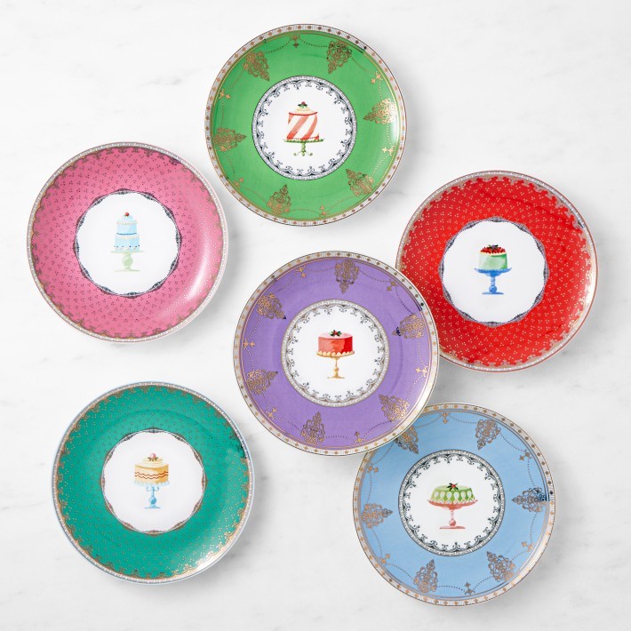 Celebration Dessert Plates, Set of 6-williamssonoma|48102
