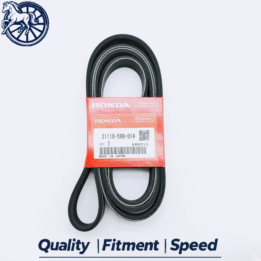 OEM Serpentine Drive Belt For 2016-26 Honda Civic CRV Accord 1.5L 31110-59B-014 