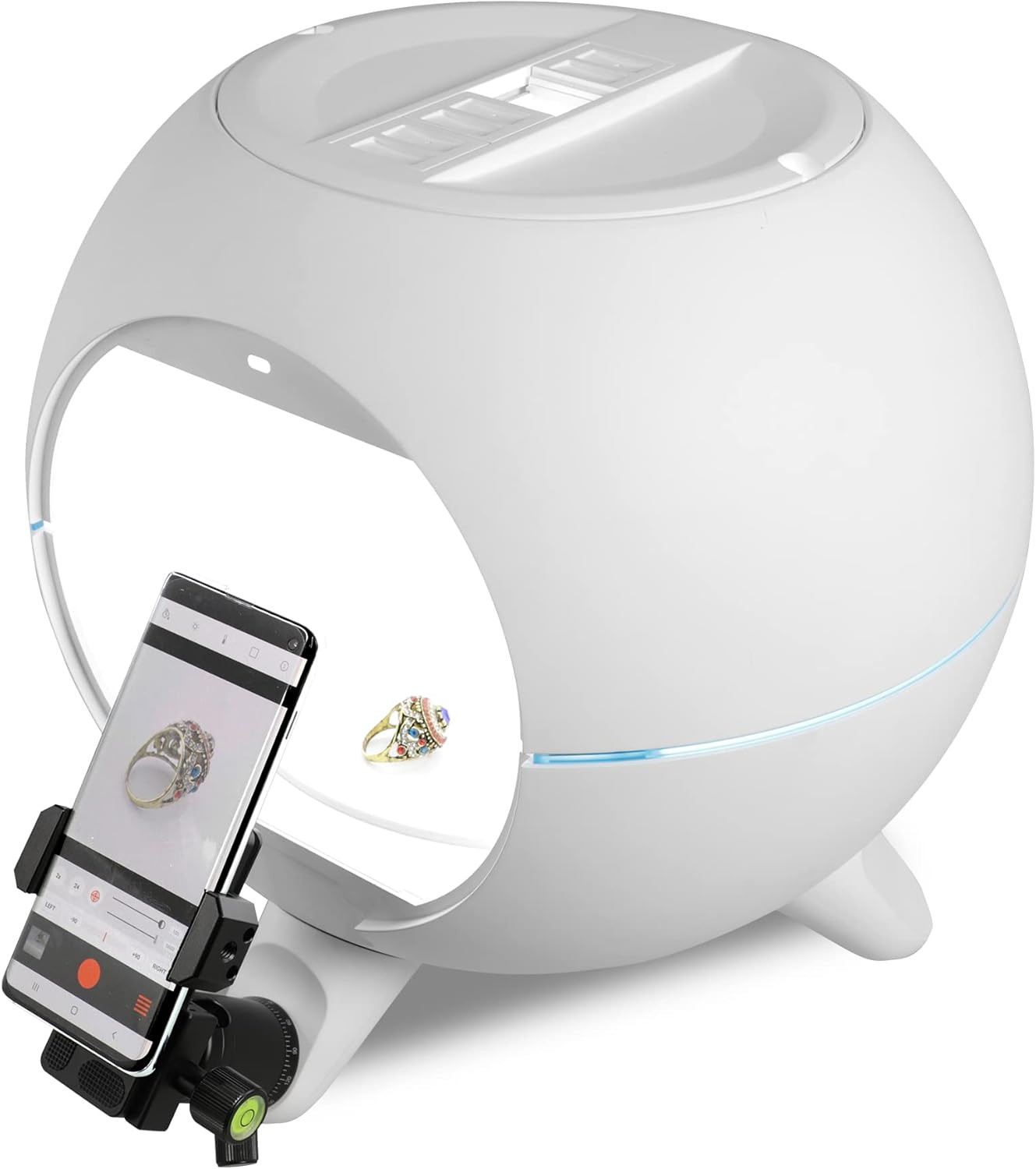 Foldio360 Smart Dome with Mount Kit (Smart Lightning Turntable with Built-In LED