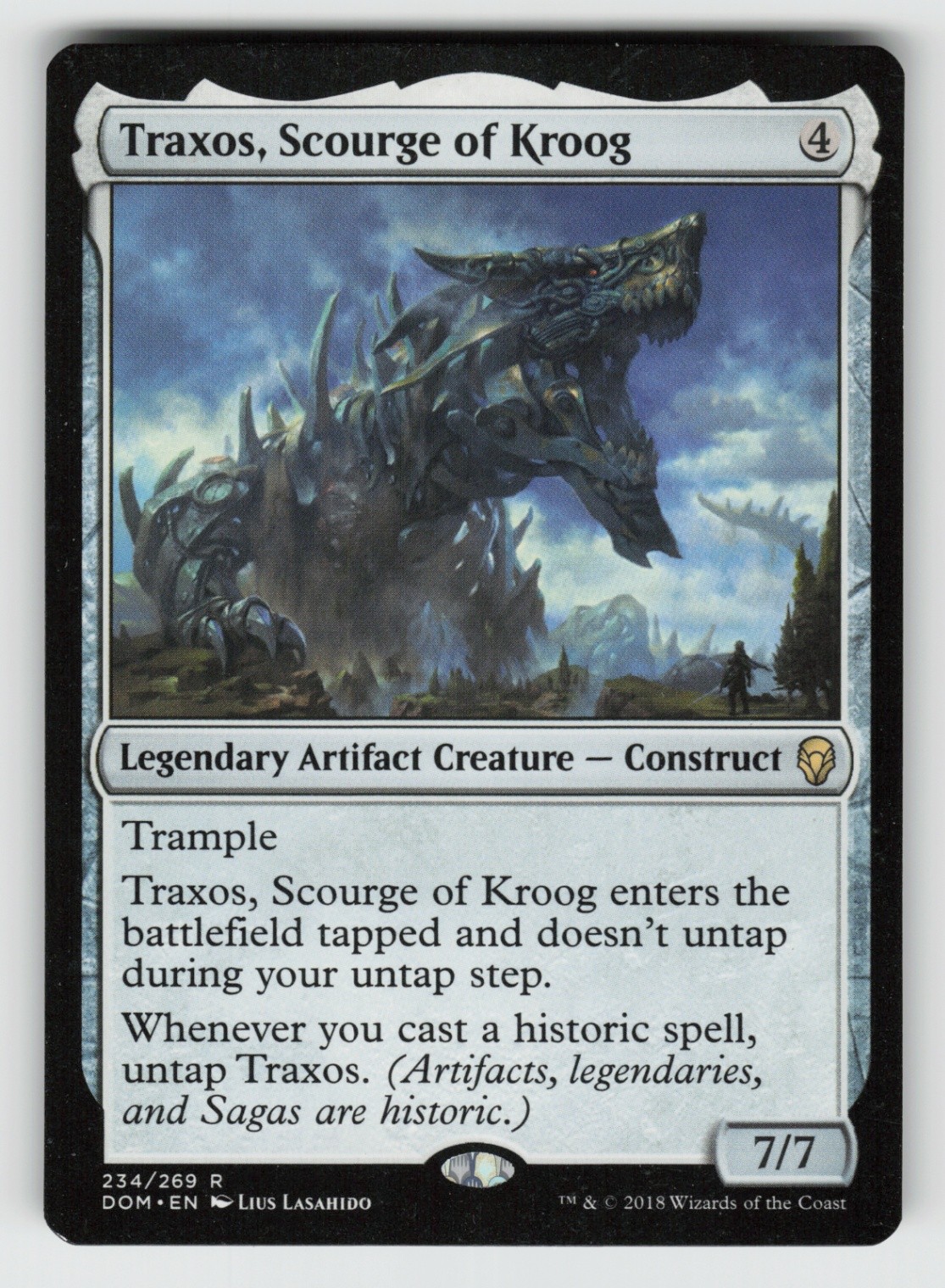 MP-01 Played Traxos, Scourge of Kroog 234 Dominaria R MP-01 Played Traxos, Scourge of Kroog 234 Dominaria R