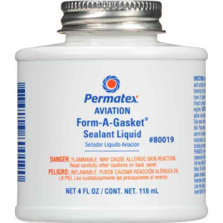 Permatex Gasket Sealer Form-A-Gasket Brush-On 4 Ounce Bottle Single 80019 Permatex Gasket Sealer Form-A-Gasket Brush-On 4 Ounce Bottle Single 80019