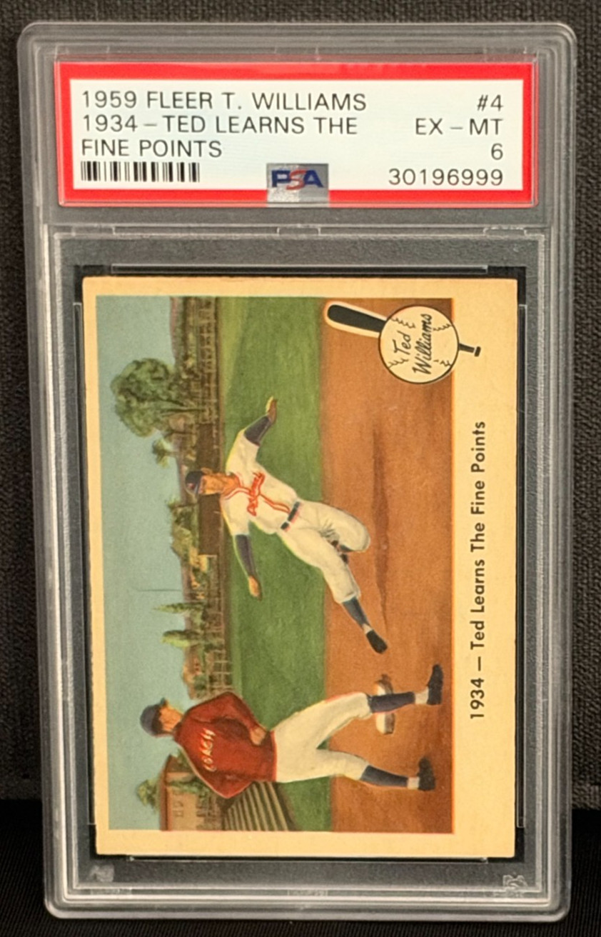Ted Williams 1959 Fleer - \ Ted Williams 1959 Fleer - \