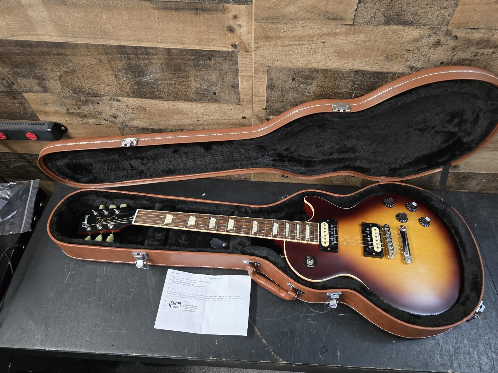 2020 Gibson Les Paul Traditional Pro Mod Shop w/ Hardshell Case, 9.1 Lb