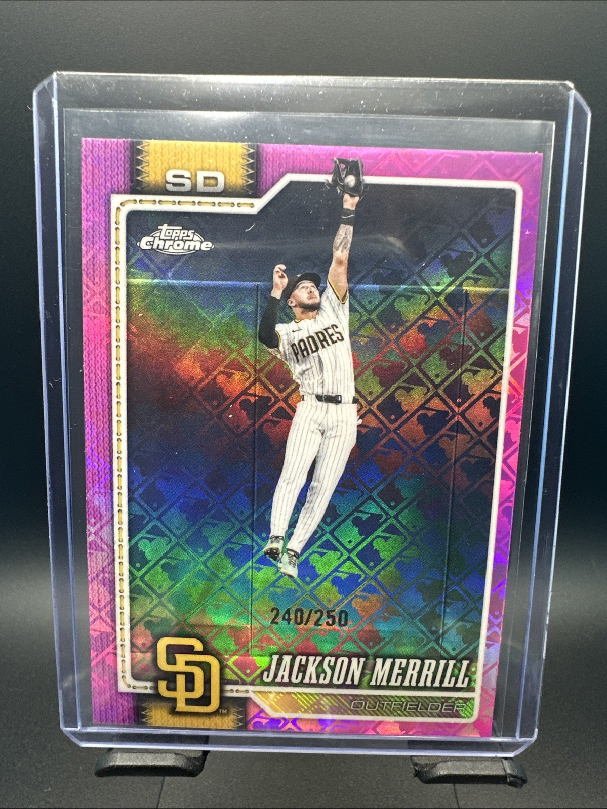 2026 Topps Chrome Logofractor Jackson Merrill /250