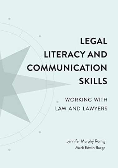 Legal Literacy and - Paperback, by Romig Jennifer; Burge - Very Good