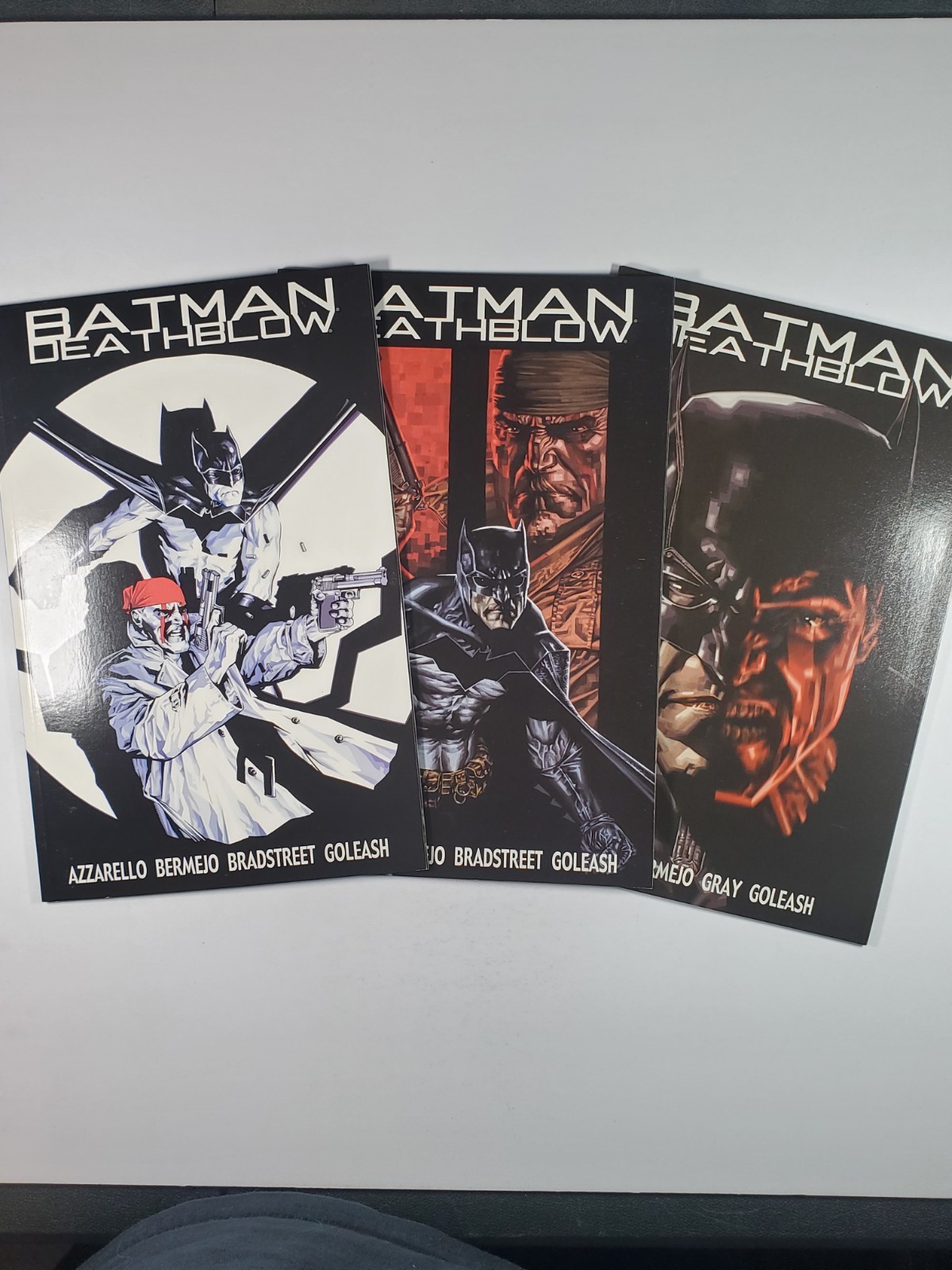 Batman Deathblow After the Fire 1-3 NM Lot 2002 Complete Prestige Format