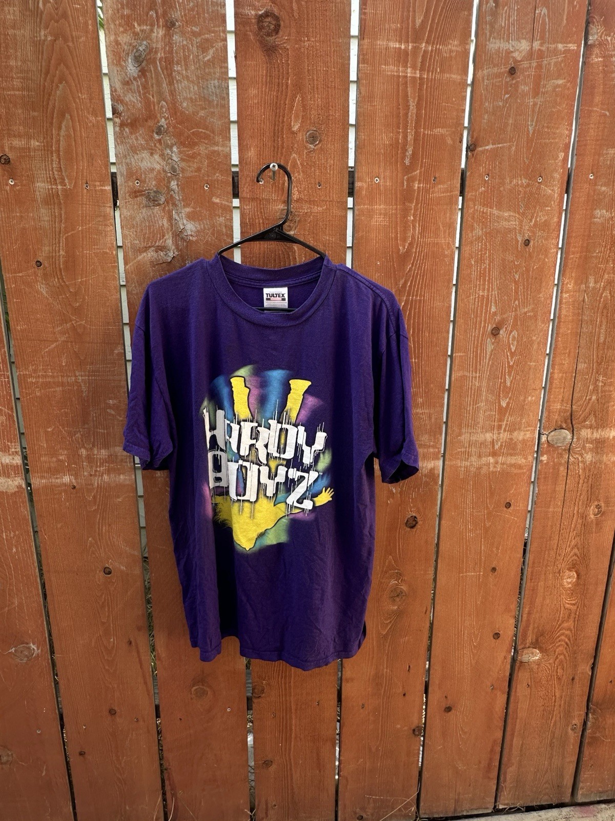 WWF WWE Jeff Hardy Matt Hardy Purple Shirt Size Large Vintage Wrestling WWF WWE Jeff Hardy Matt Hardy Purple Shirt Size Large Vintage Wrestling