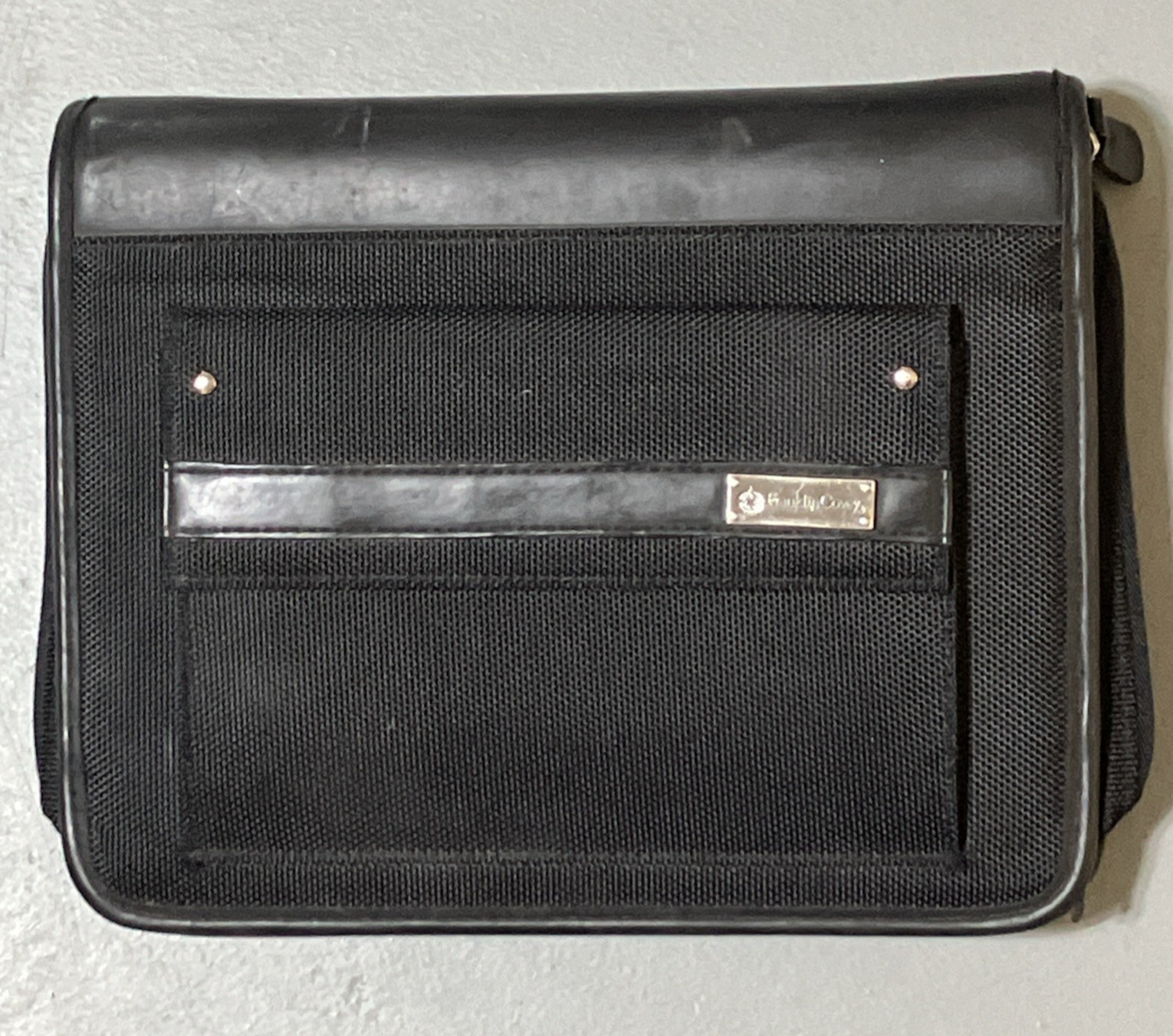 Franklin Covey Planner Binder Zippered 7 Ring Black 8 x 10.5 Organizer Business