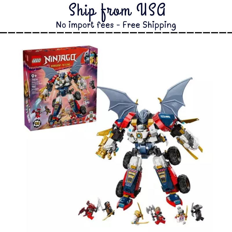 LEGO Ninjago Zane's Ultra Combiner Mech Building Set LEGO Ninjago Zane's Ultra Combiner Mech Building Set