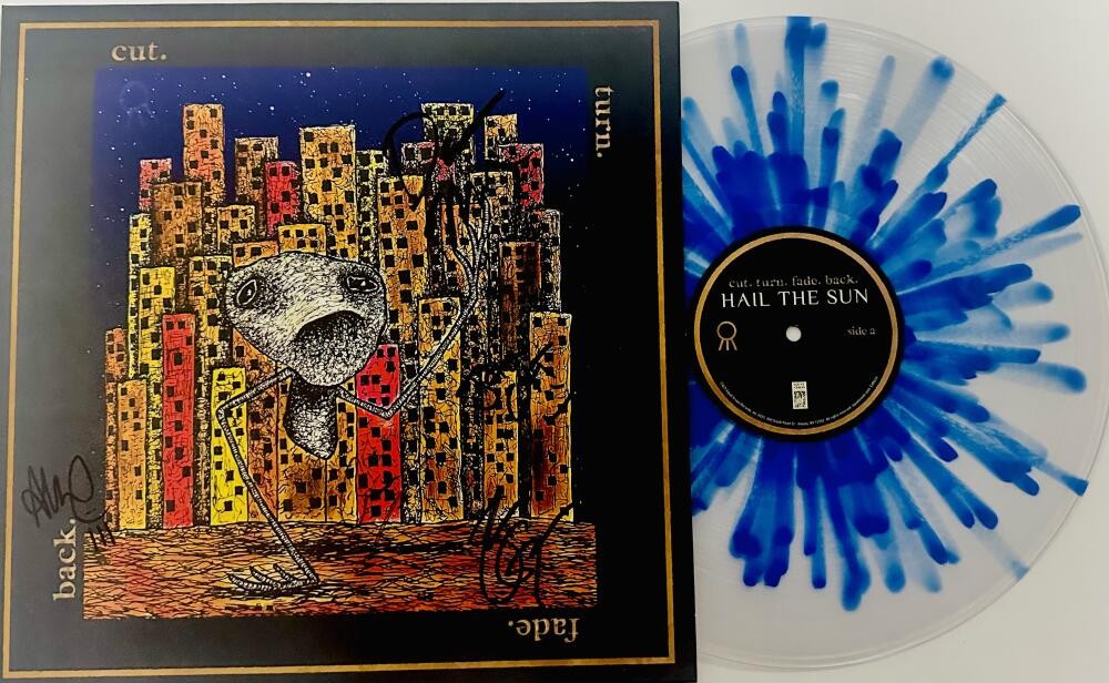 HAIL THE SUN SIGNED CUT TURN FADE BACK VINYL ALBUM AUTOGRAPH DONOVAN MELERO 151