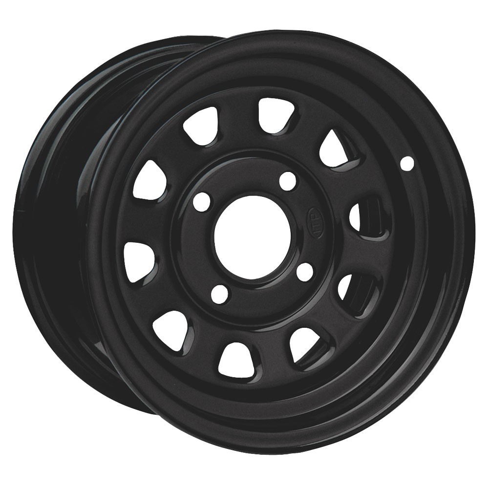 4/110 ITP Steel Wheel 12x7 2.0 + 5.0 Black 4/110 ITP Steel Wheel 12x7 2.0 + 5.0 Black