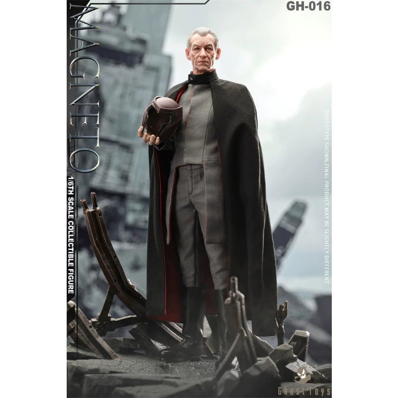 Ghost Toys GH-016 1/6 Magneto X-men Old Metal Collectible Action Figure Model