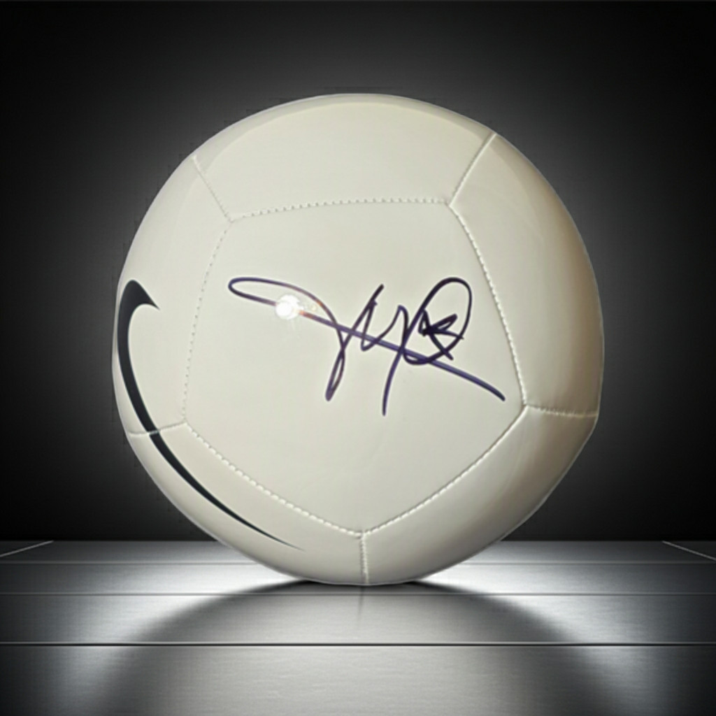 Kylian Mbappé Real Madrid Autographed Nike Soccer Ball With COA