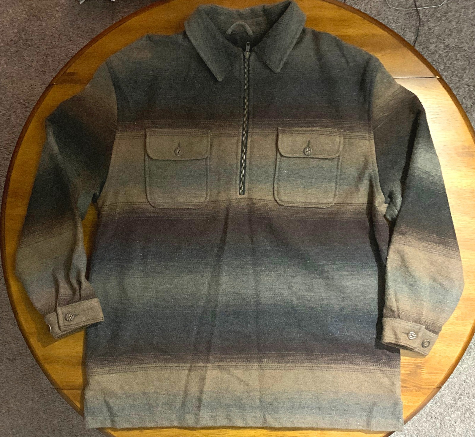 Rare 1991 XL (New) Noatak Outdoor Sport Wool Work Utility Jacket Coat Brown Tan Rare 1991 XL (New) Noatak Outdoor Sport Wool Work Utility Jacket Coat Brown Tan