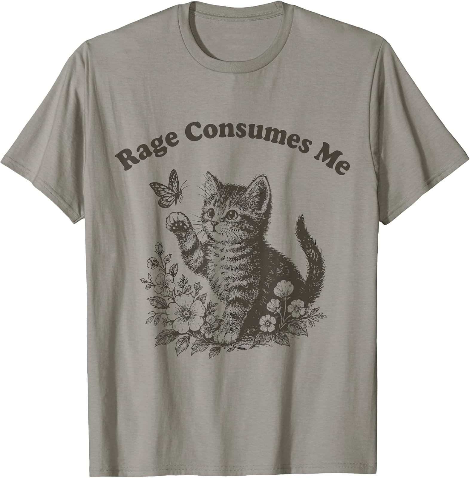Rage Consumes Me Cat T-Shirt