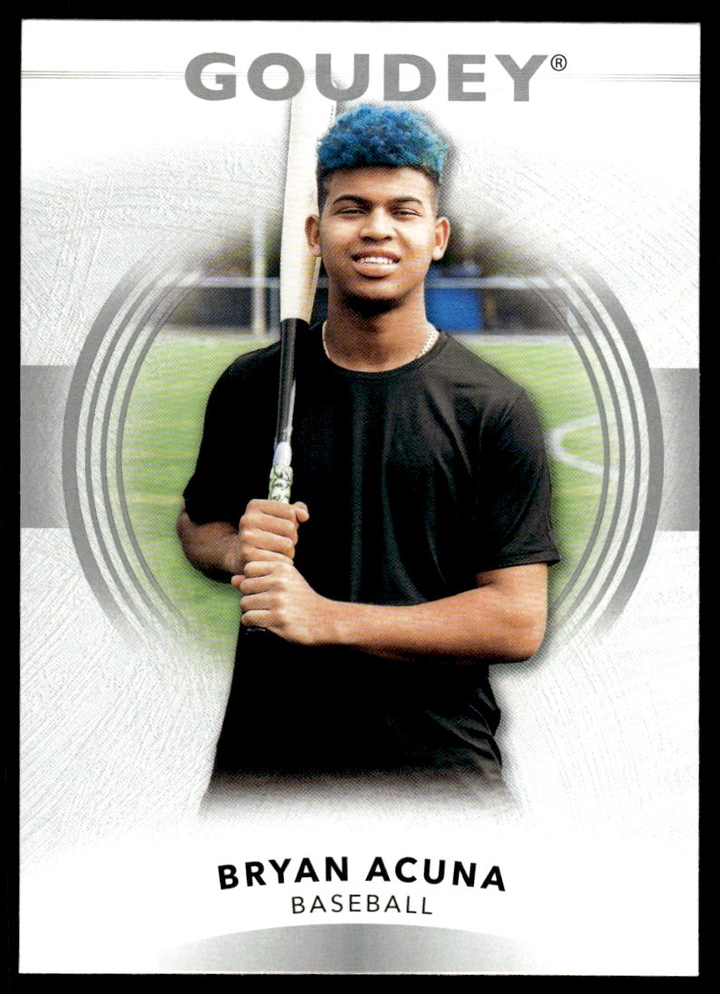2022 Upper Deck Goodwin Champions Goudey Bryan Acuna Baseball #G36