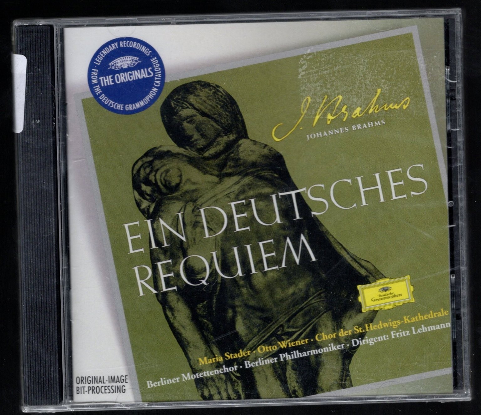 Johannes Brahms - Ein Deutsches Requiem CD 1955 Mono Classical DG