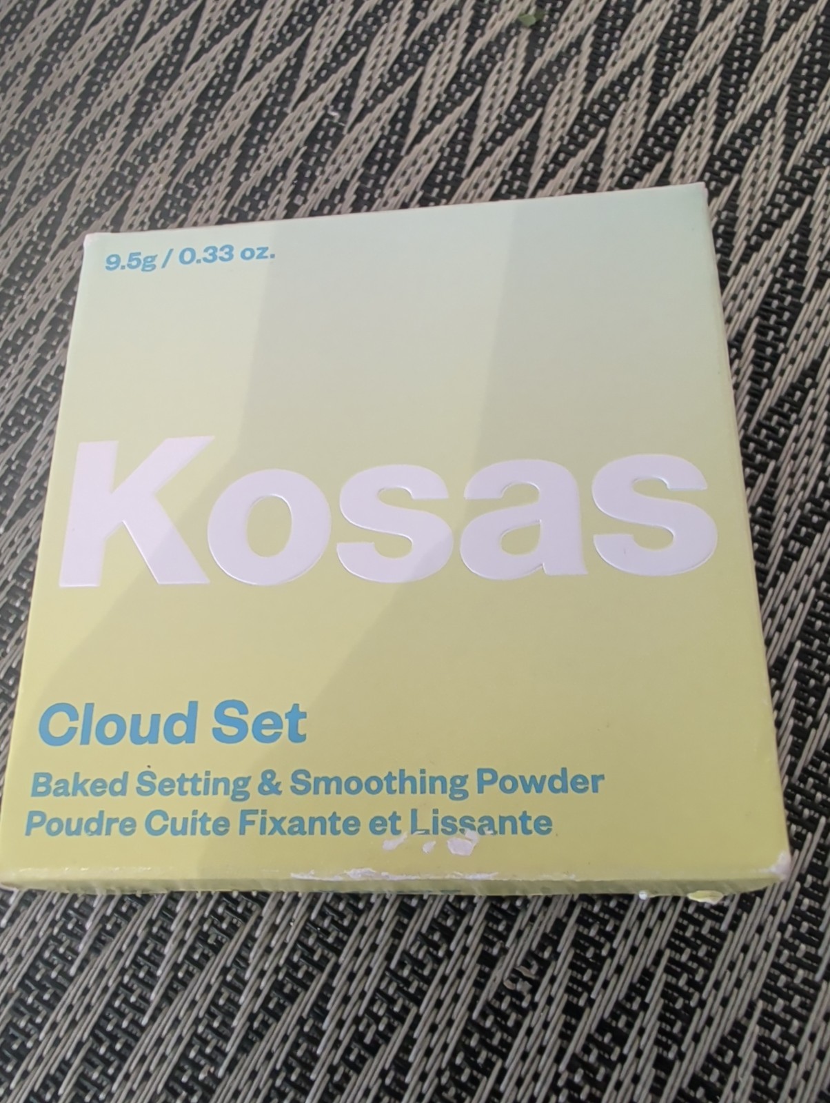 Kosas Cloud Set Pressed Face Setting Powder # Feathery Shade /Full Size Kosas Cloud Set Pressed Face Setting Powder # Feathery Shade /Full Size