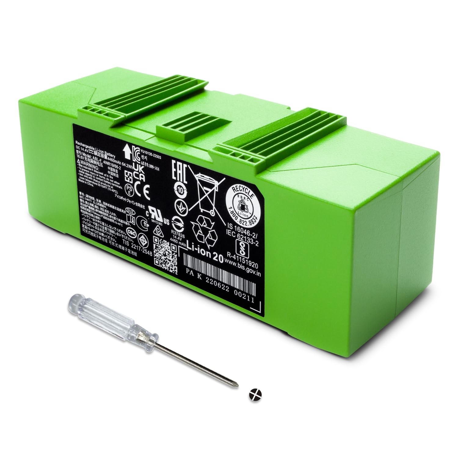 Original Battery ABL-F for iRobot Roomba J5+ J6+ J7+ J8+ i8+ i7+ i6 i4 i3 i2 i1+