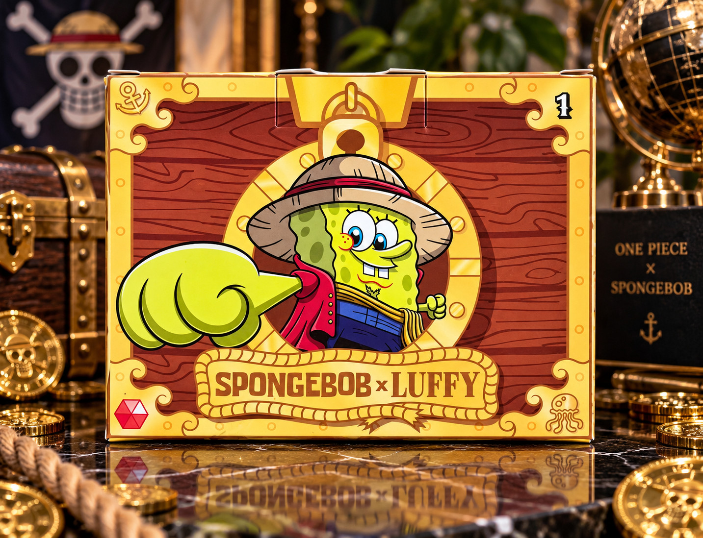 2026 McDonald's Happy Meal SpongeBob x One Piece Singles or Sets Shipping Now