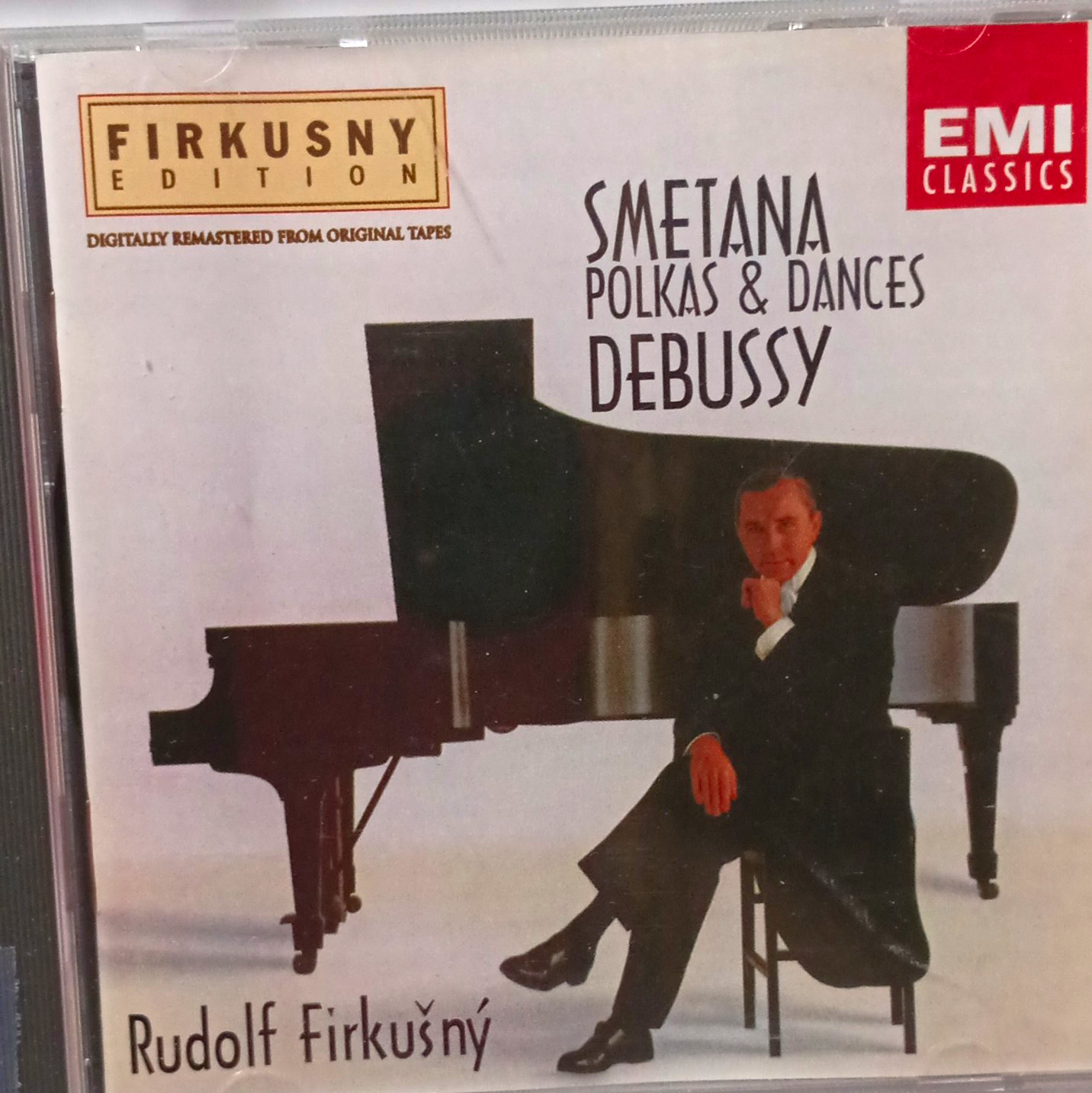 Rudolf Firkušný Smetana Polkas & Dances / Debussy CD EMI 1996 PM 516 Rudolf Firkušný Smetana Polkas & Dances / Debussy CD EMI 1996 PM 516
