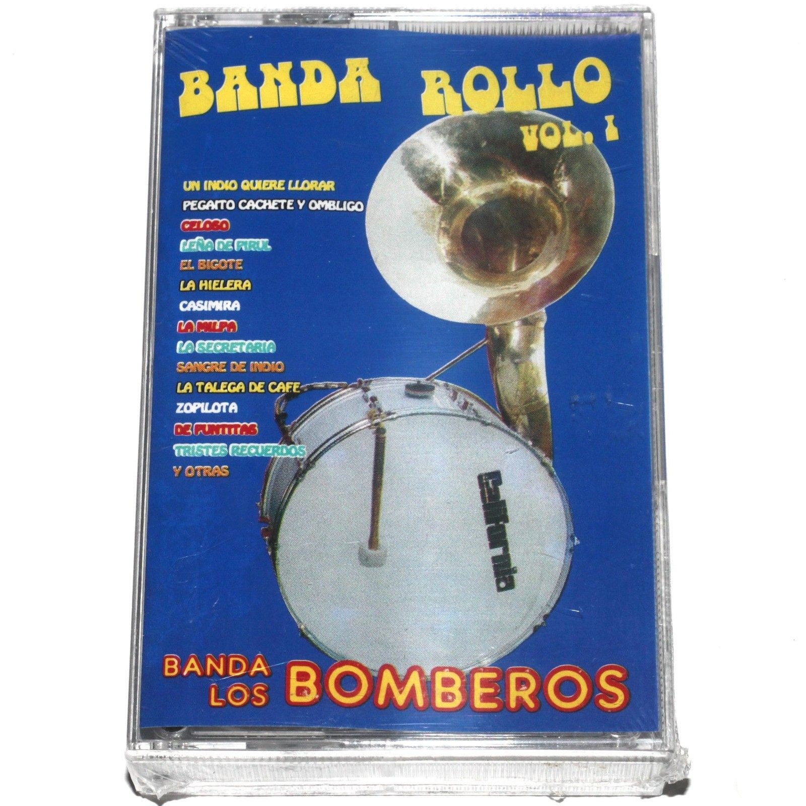 Banda Los Bomberos - Banda Rollo Vol. 1 (Cassette Tape 1993) NUEVO NEW SEALED