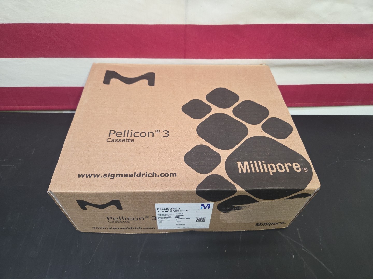 Millipore Pellicon 3 Cassette Ultracel 30 kD Membrane, D Screen, 1.14 m², New Millipore Pellicon 3 Cassette Ultracel 30 kD Membrane, D Screen, 1.14 m², New