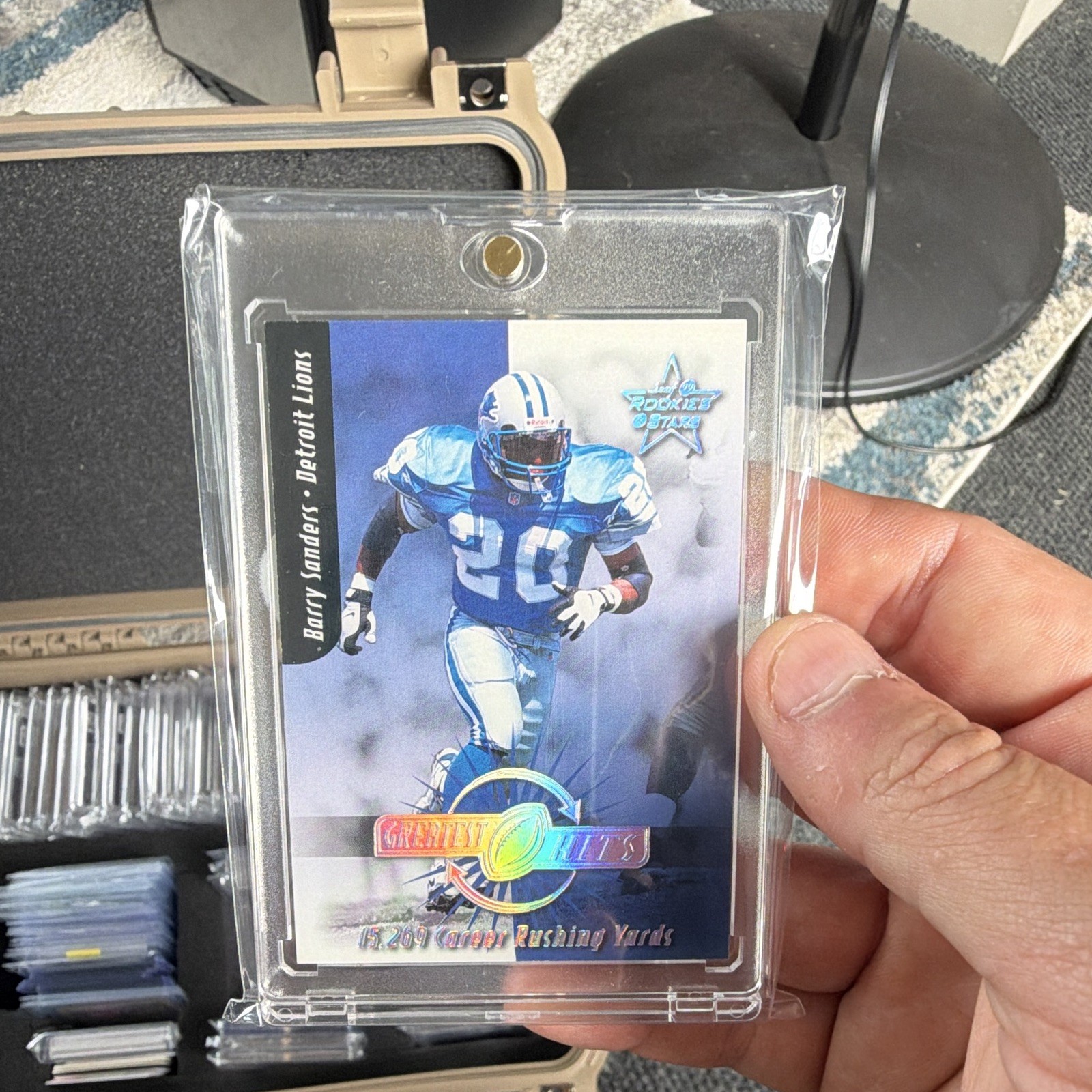 Donruss 1999 Greatest Hits Barry Sanders Lions #GH-22 Serial #/2500 NFL